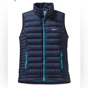 Patagonia Navy Blue Puffer Vest